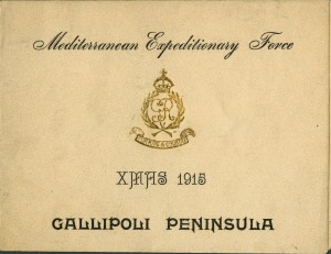 Christmas Card, Gallipoli