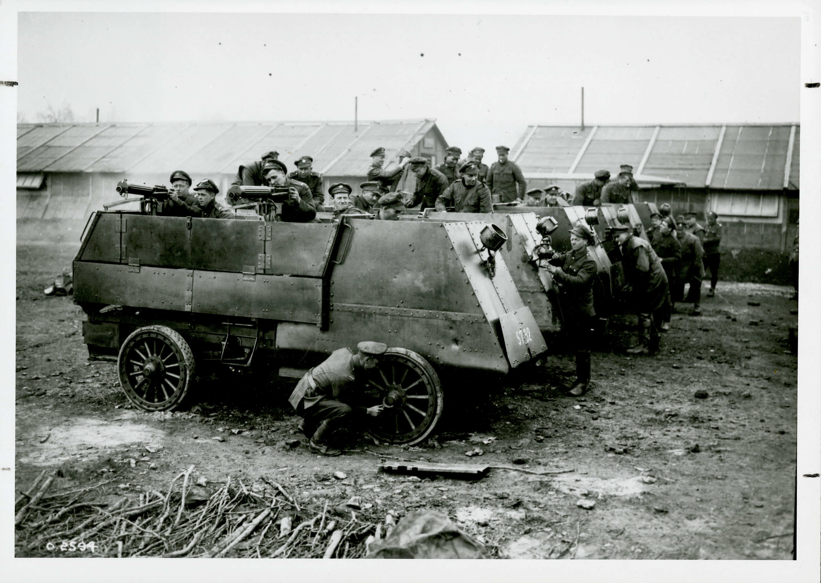 Cleaning Armoured Cars