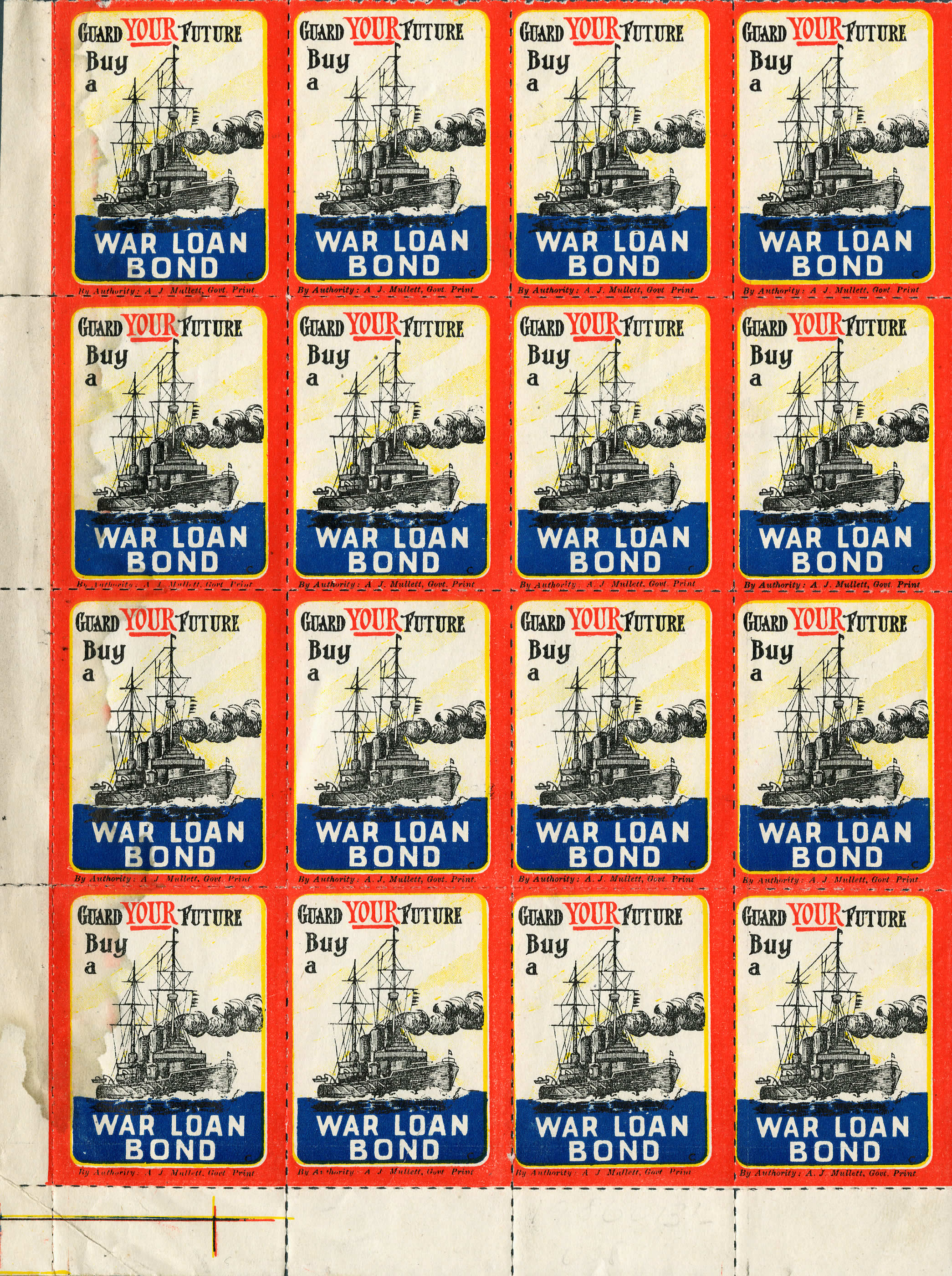 War Bond Stamps