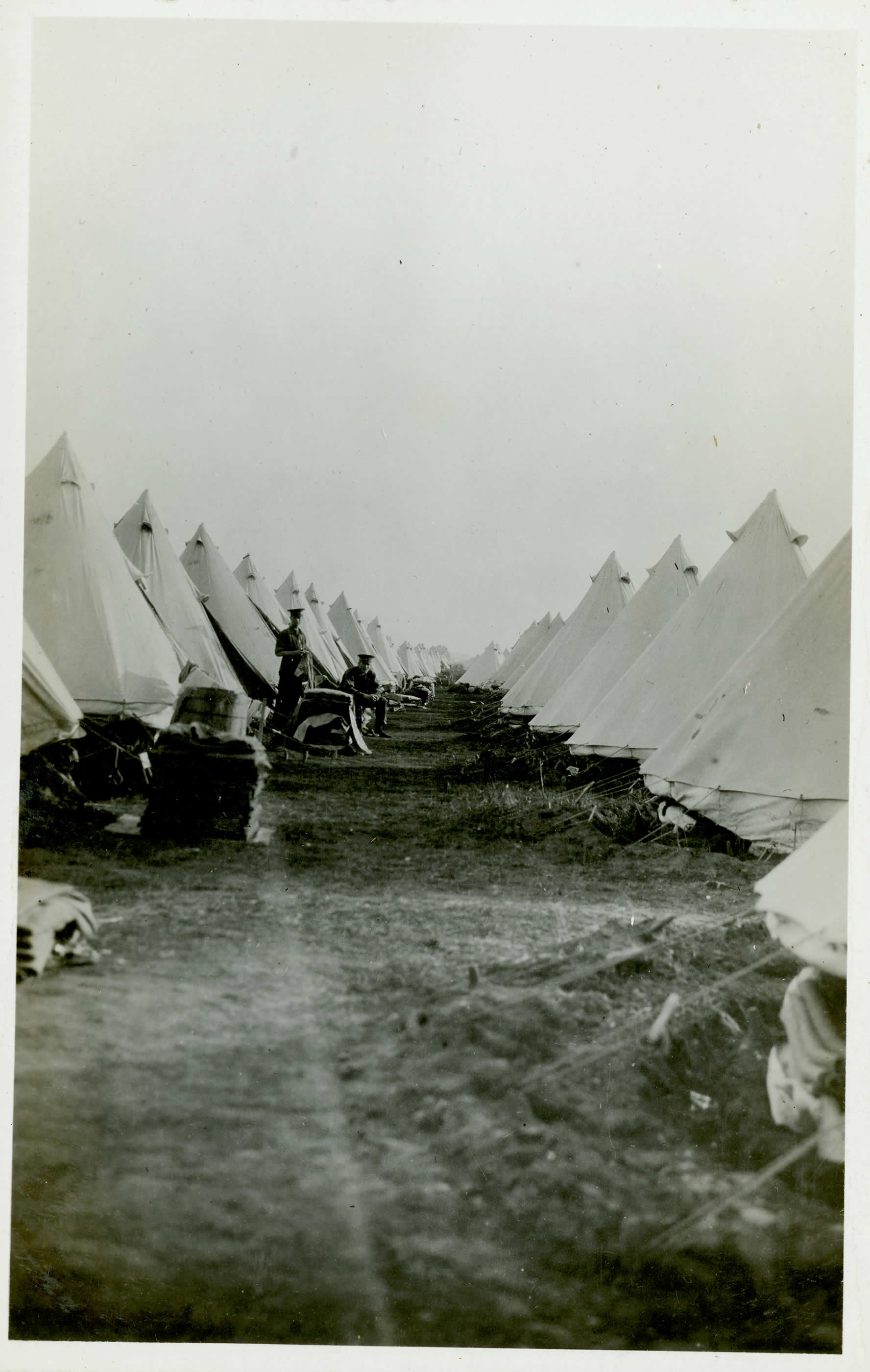 Bell Tents at Valcartier Camp