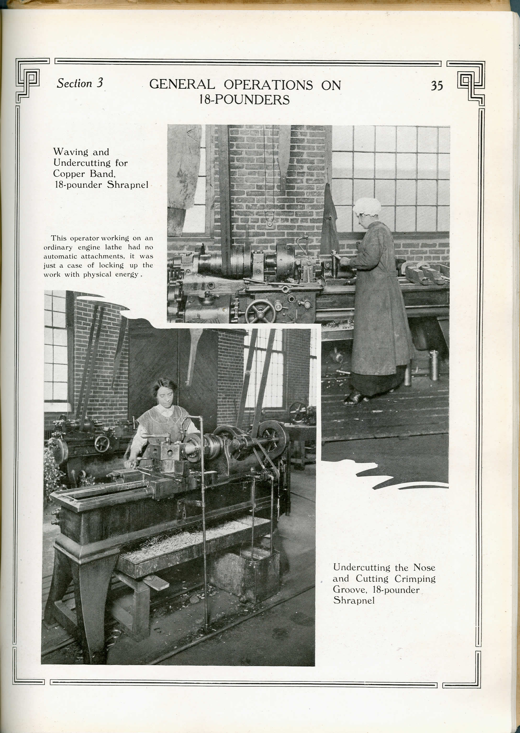 Women Making 18-pounder Shells