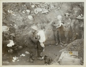 Wounded at Courcelette