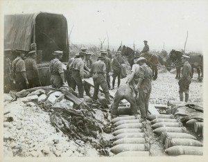 Unloading Heavy Shells