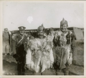 Posing in Pickelhaubes