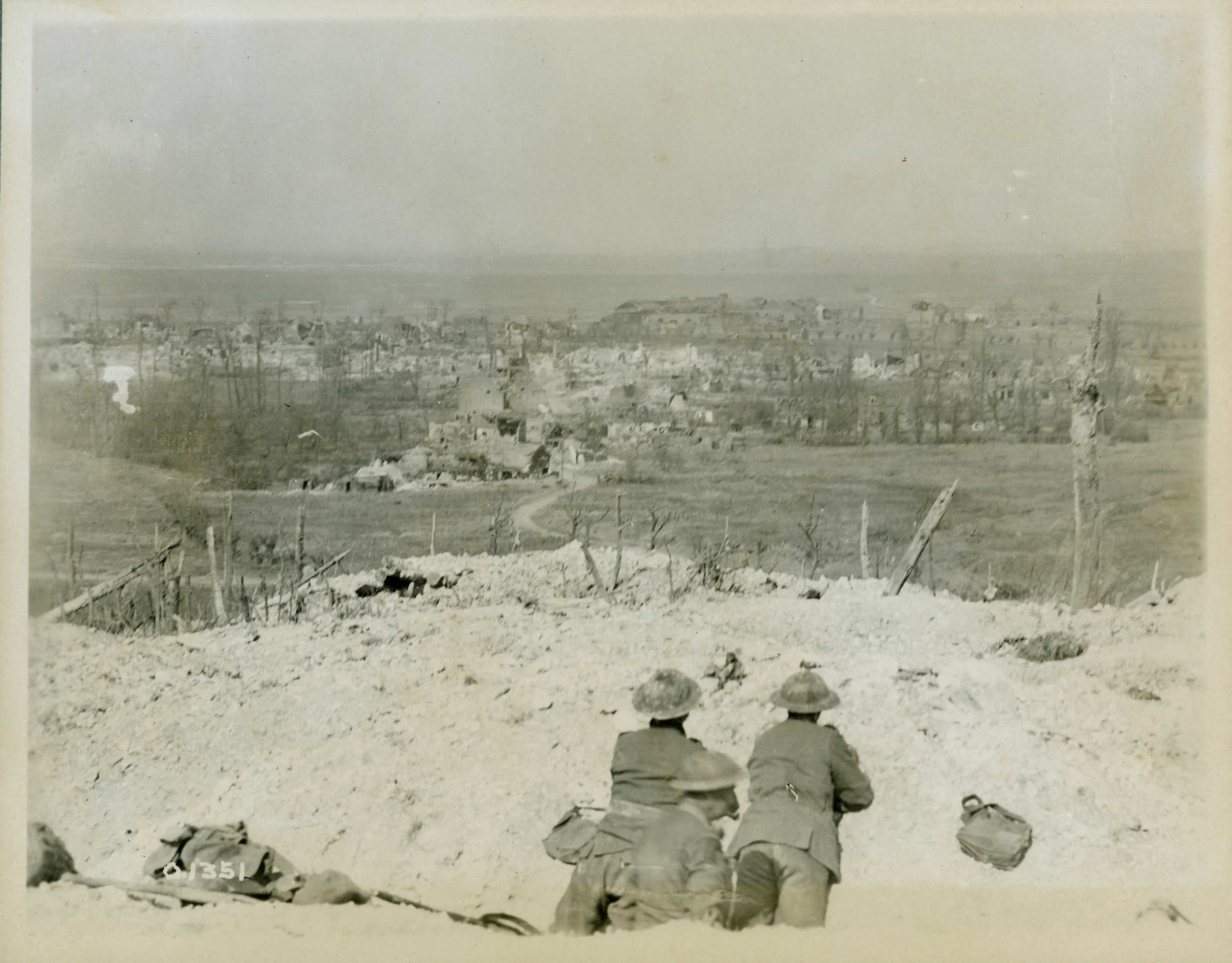 Beyond Vimy, the Douai Plain