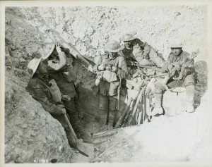 Captured Trenches at Hill 70