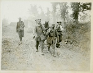 Prisoners and Wounded in Gas Masks