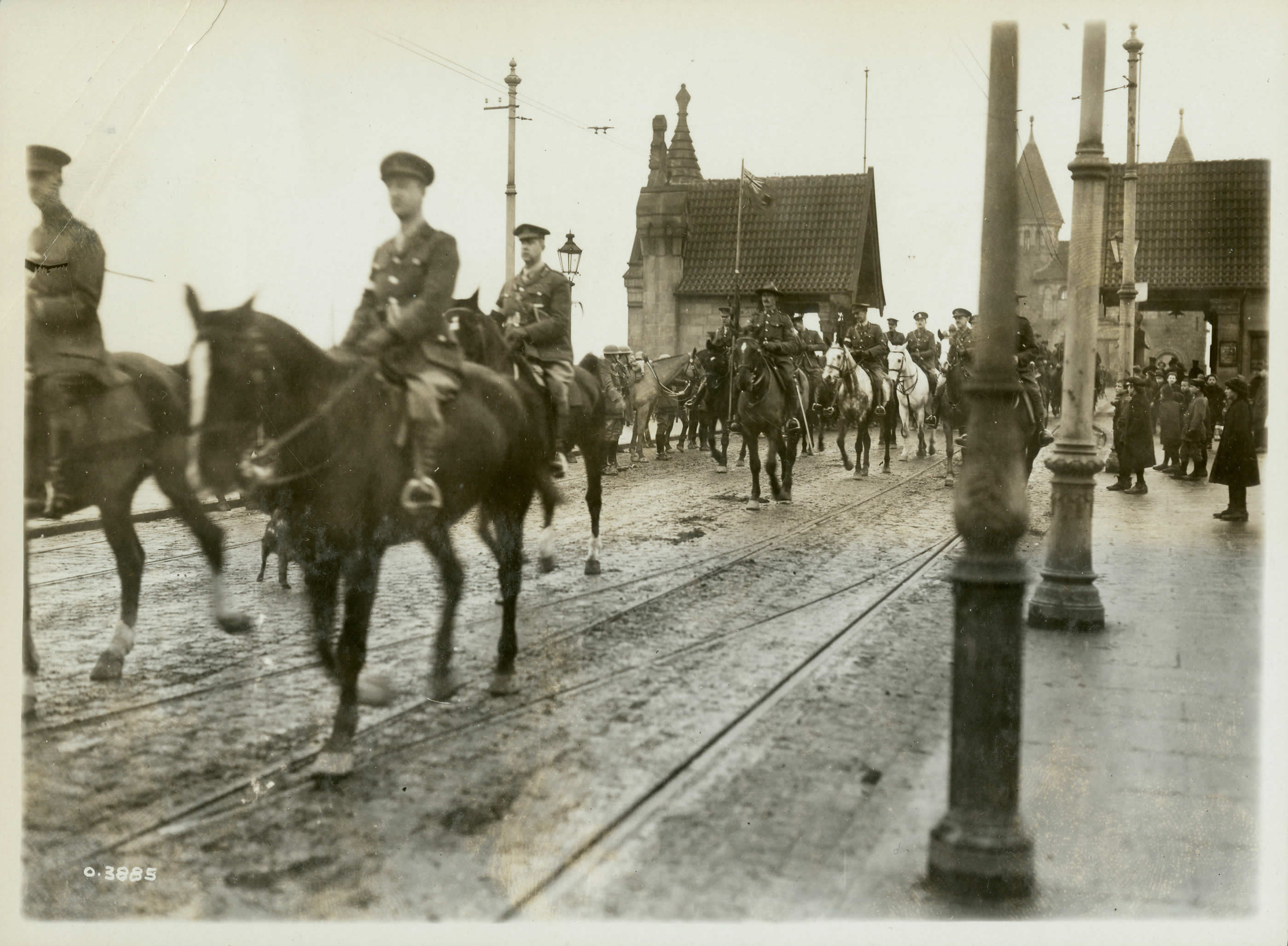 General Currie on the Rhine