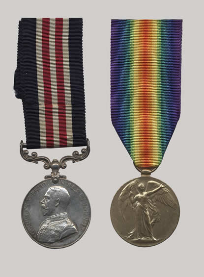 Military Medal and Victory Medal