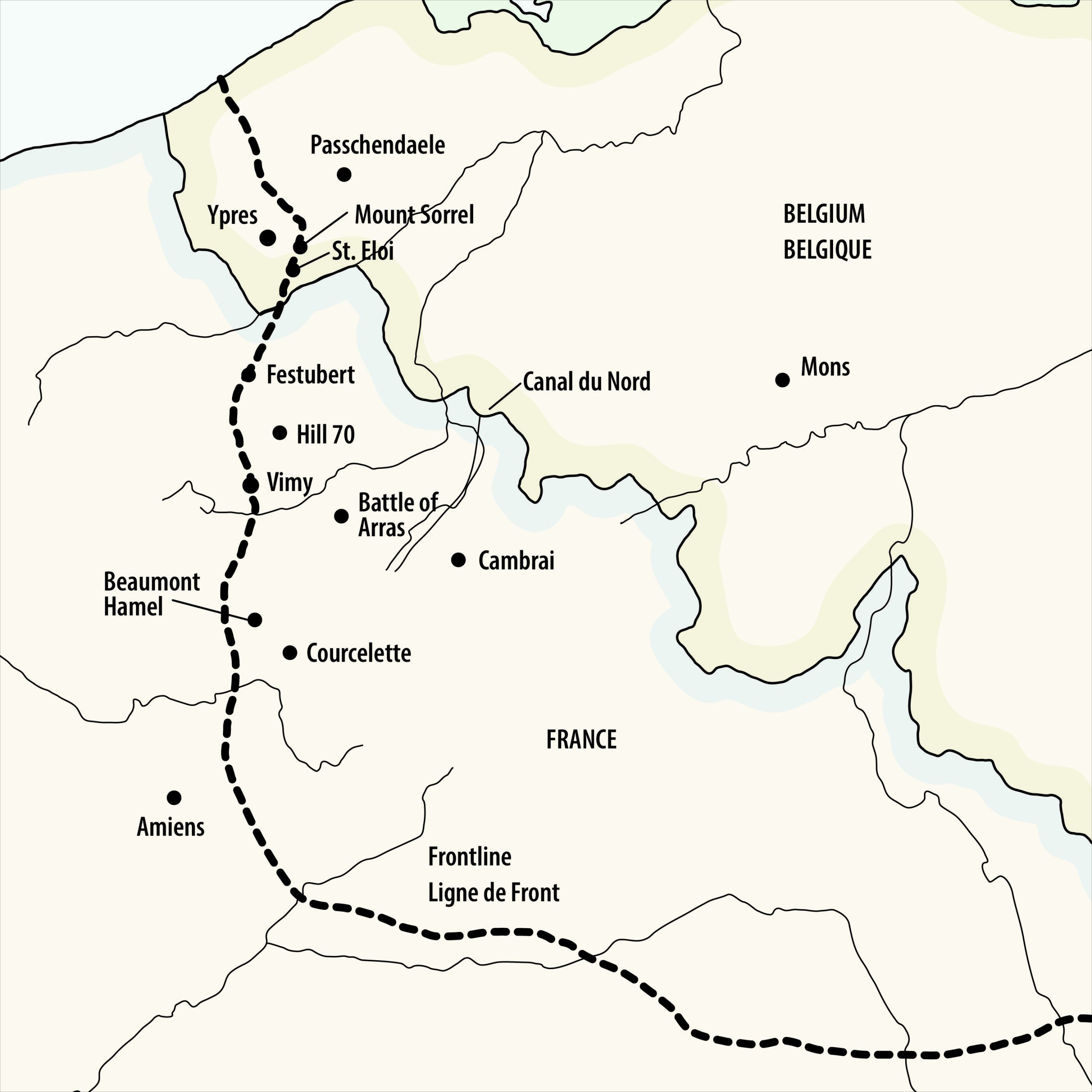 The Canadian Expeditionary Corps on the Western Front, 1915-1918