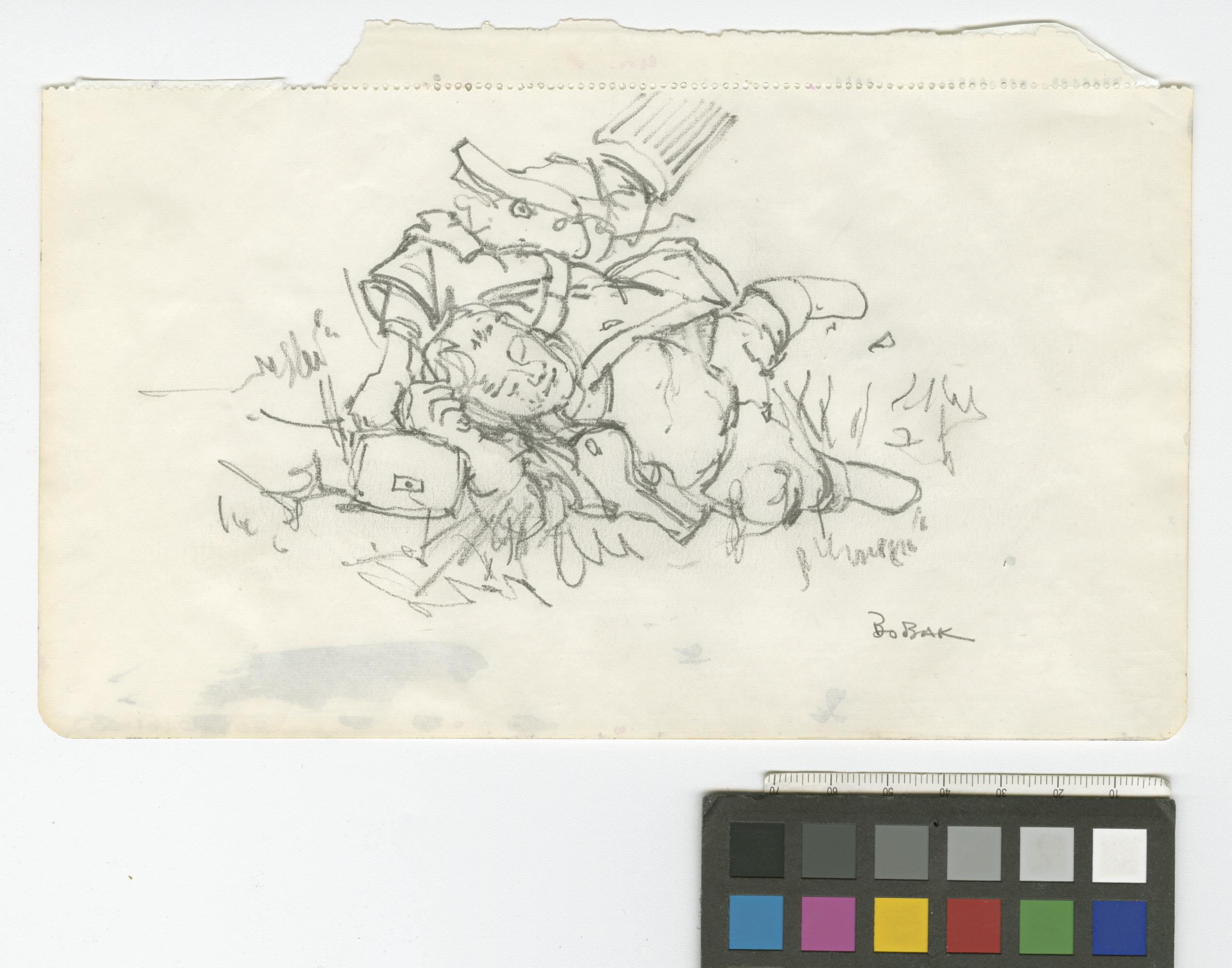 Untitled by Bobak , O.C., Captain Bruno Jacob by Bobak , O.C., Captain Bruno Jacob