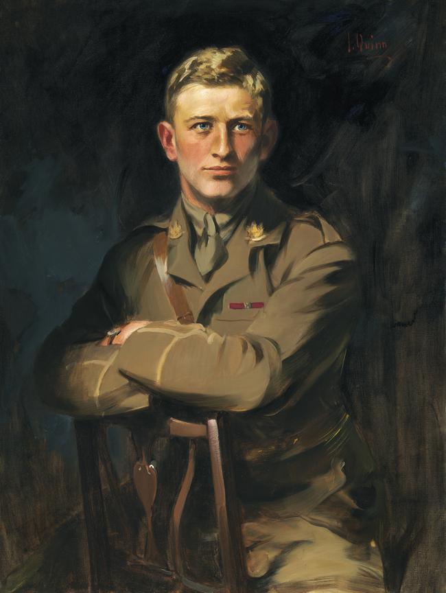 James Peter Quinn Major O.M. Learmonth, The Victoria Cross CWM 19710261-0547 Beaverbrook Collection of War Art Canadian War Museum