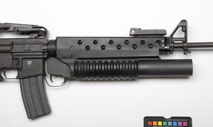 grenade launcher | Canadian War Museum