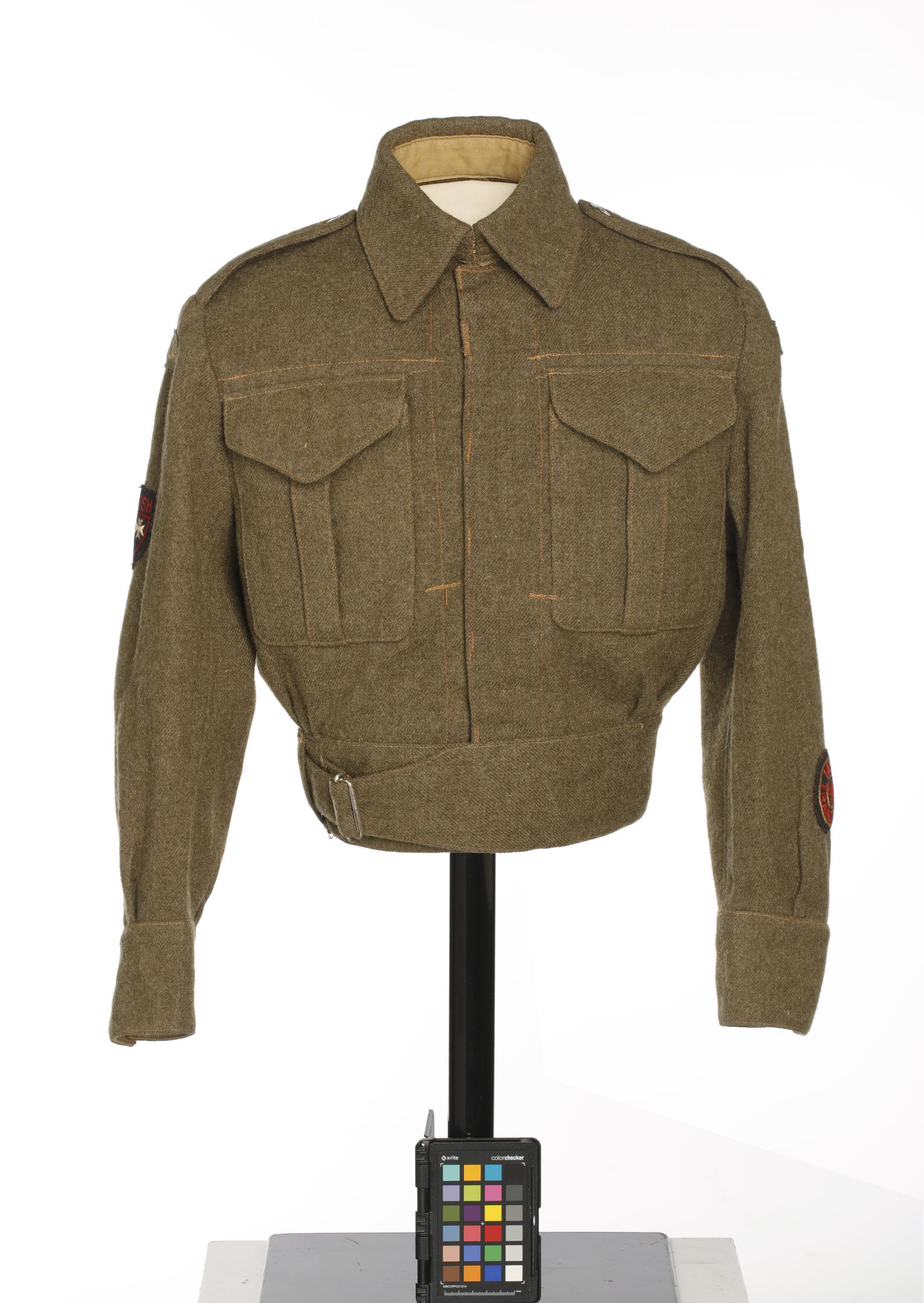 battle dress blouse | Canadian War Museum