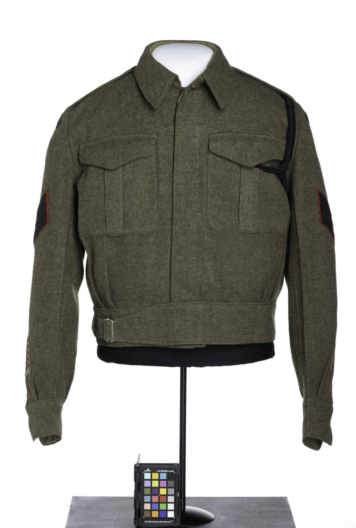 battle dress blouse | Canadian War Museum
