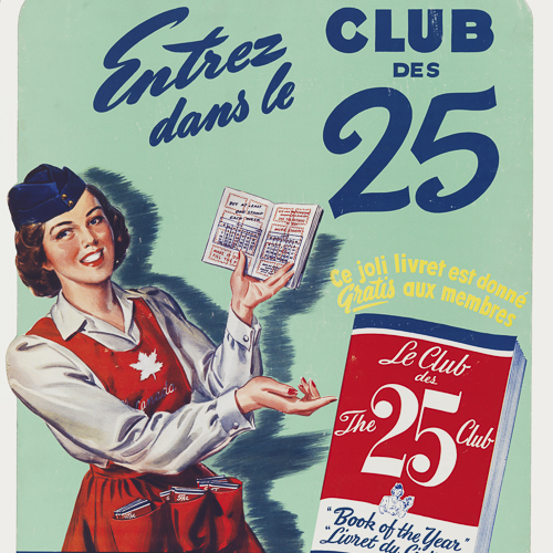 Poster — Club des 25 (The 25 Club)