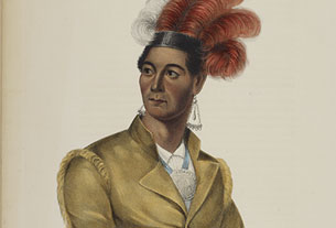 Ahyouwaighs, chef des Six-Nations (John Brant)