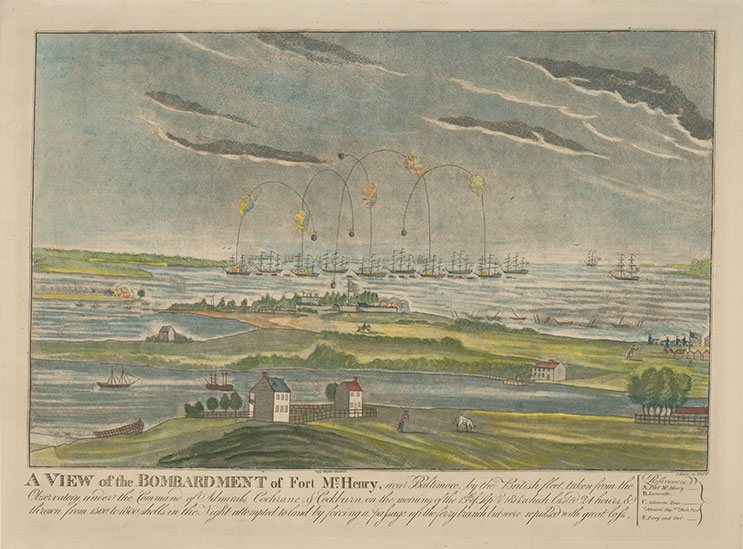 The Bombardment of Fort McHenry