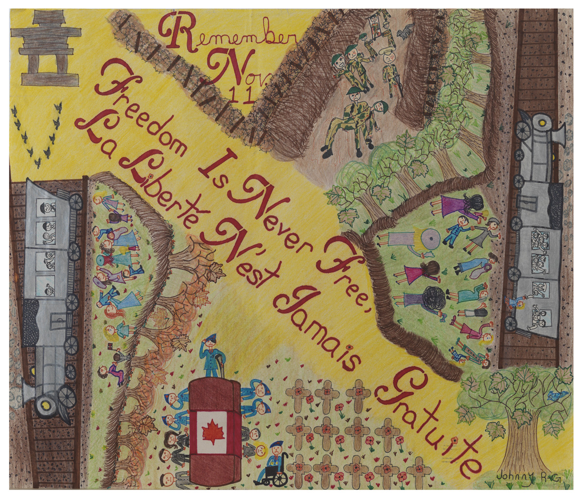 Canadian legions poetry essay and poster competitions image