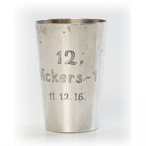 Manfred von Richthofen’s silver victory cup