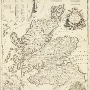 Map of Scotland, 1690