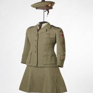 Uniform of Pipe Major Lillian Grant, Canadian Women’s Army Corps, 1942