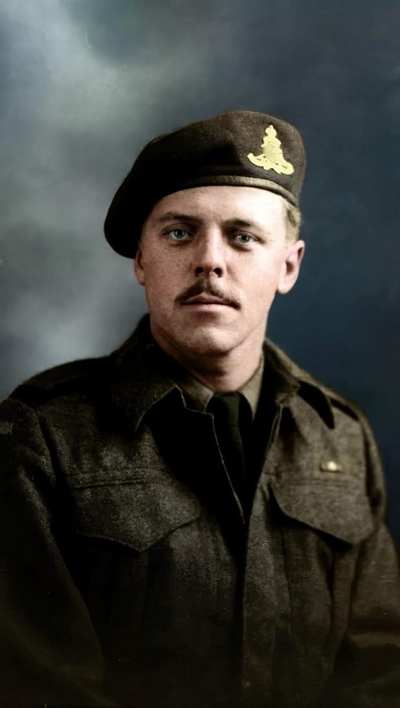 Robert Norton in uniform