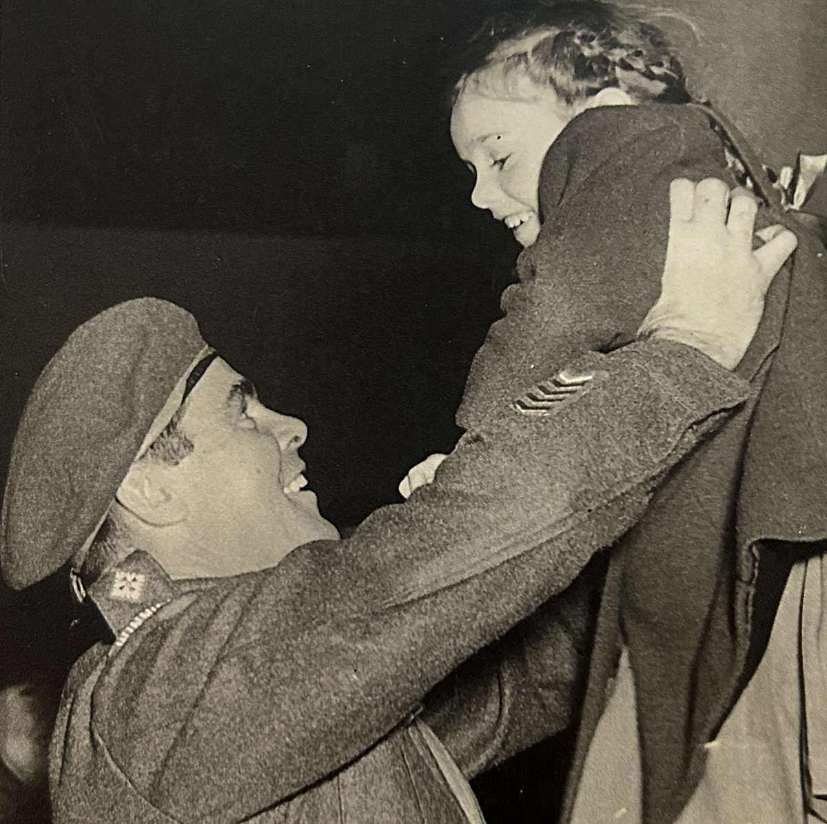 A father and daughter