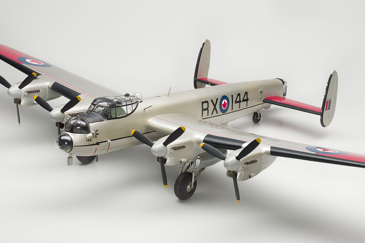 Model, bomber aircraft, Lancaster