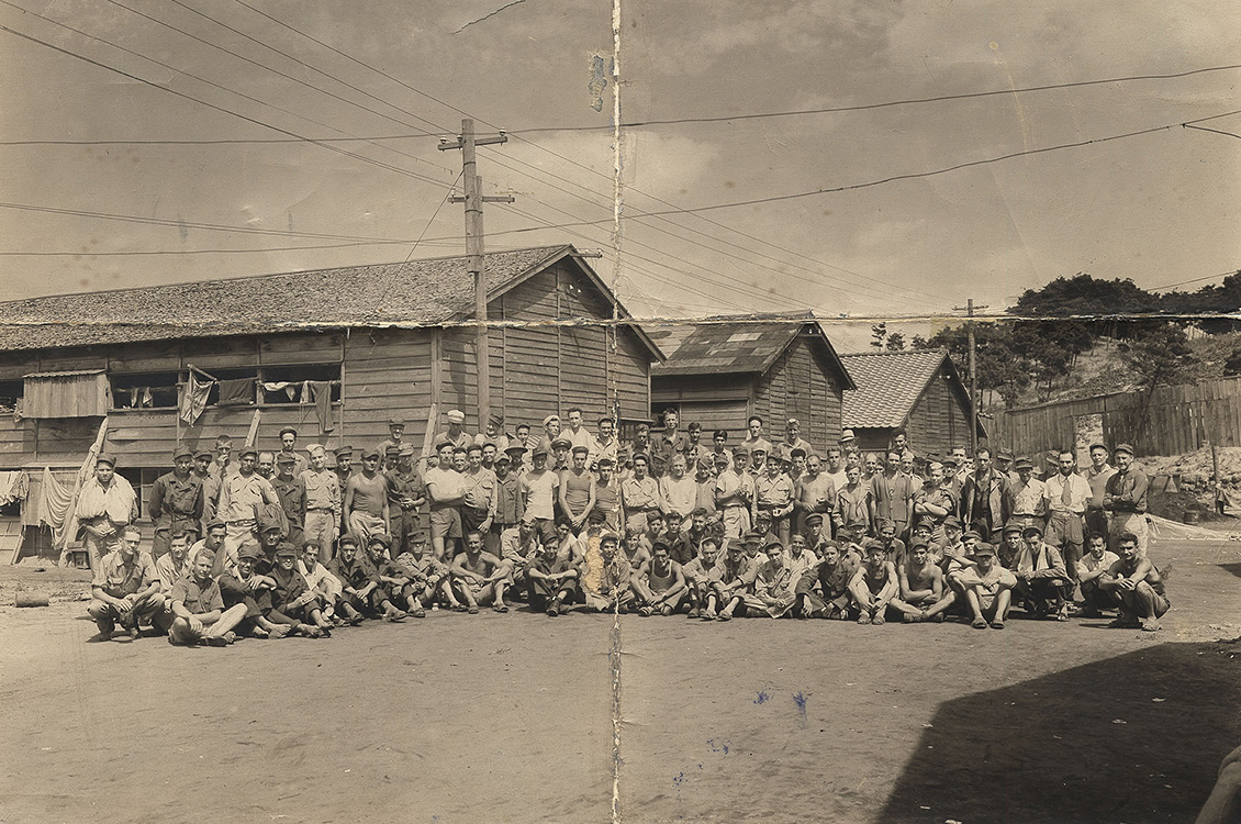 A group of prisoners of war
