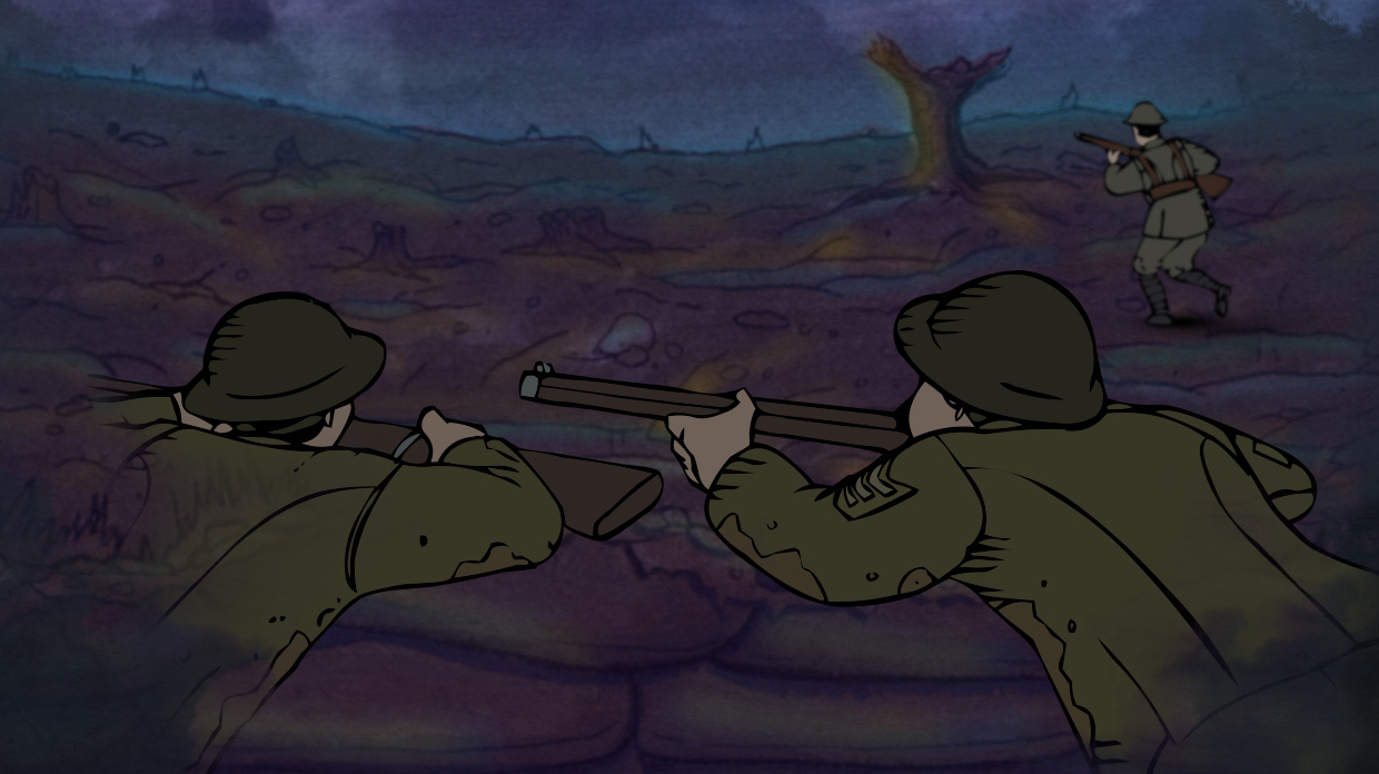 Graphic from Over The Top game