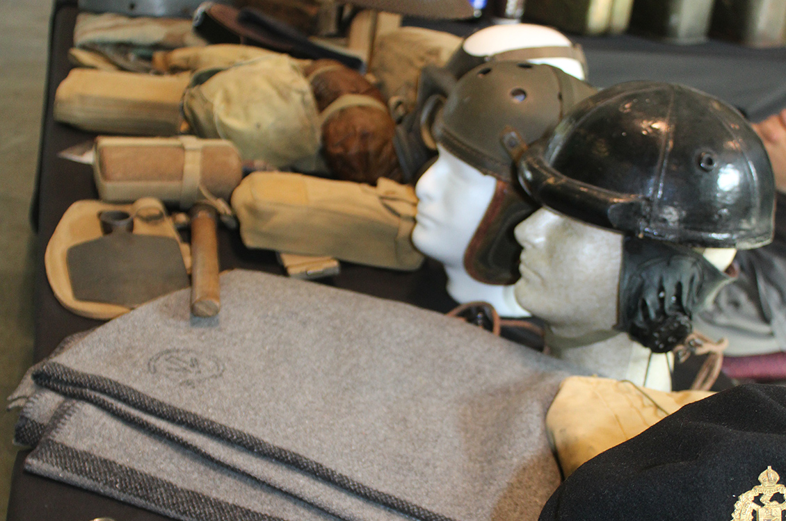 Collection of clothing and equipment