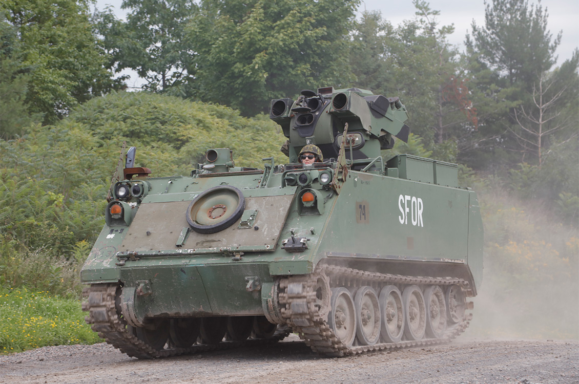 Armoured personnel carrier