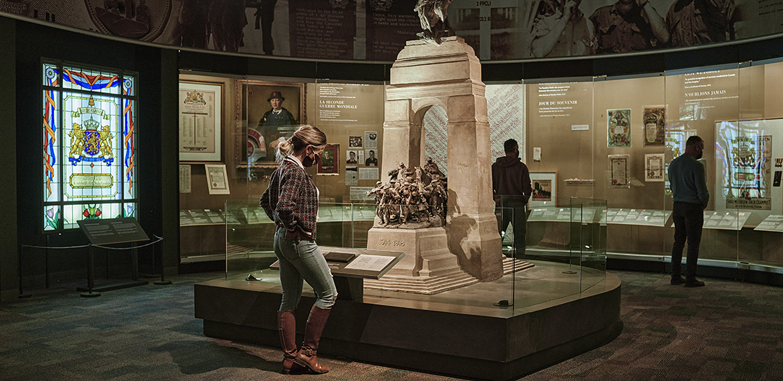 Maquette made for the National War Memorial in Ottawa