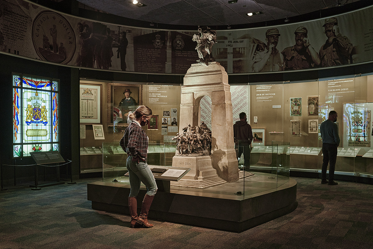 Maquette made for the National War Memorial in Ottawa